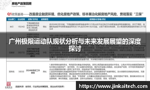 广州极限运动队现状分析与未来发展展望的深度探讨